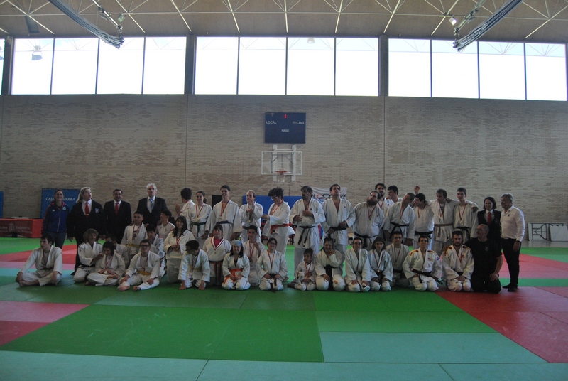 ALEGR&Iacute;A BUEN AMBIENTE EN EL III TORNEO NAVARRO DE JUDO ADAPTADO. Pamplona, 03-05-25. FOTOS.